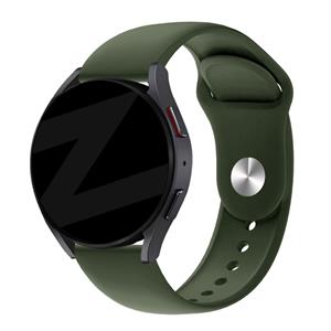 Bandz Huawei Watch GT 3 42mm sport band 'Deluxe' (olijfgroen)