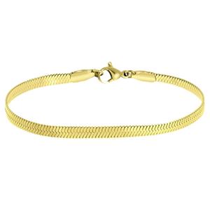 Lucardi Armband ' Roma ' Staal 20 cm