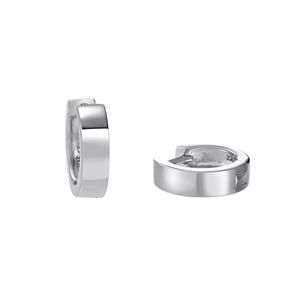 Amor Creolen voor dames, 925 Sterling zilver