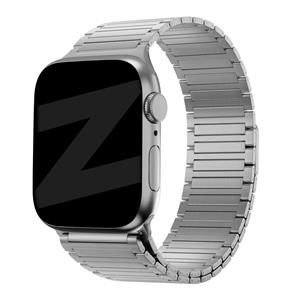 Bandz Apple Watch magnetische stalen band 'Deluxe' (zilver)