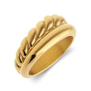Ring Staal - Goudkleurig