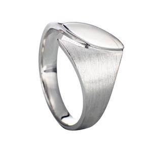 Gedenk Idee Memorialshop Design ring in zilver met gesloten askamer