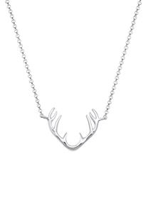 Elli Dames Rendier Gewei Hanger in 925 Sterling Zilver