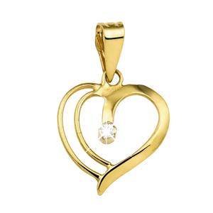 Lucardi Hangers 14 Karaat Goud - goudkleurig