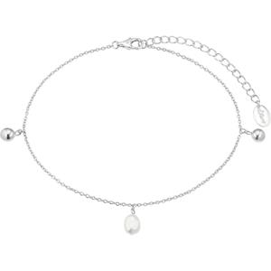 S.Oliver Enkelband voor dames, 925 sterling zilver, gekweekte zoetwaterparel