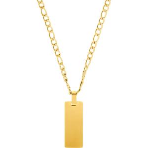 Joop! Ketting met hanger voor mannen en vrouwen, unisex, roestvrij staal