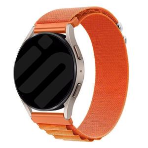 Strap-it Withings Steel HR - 40mm Alpine nylon bandje (oranje)