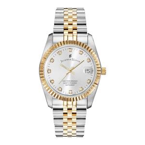 Dameshorloge Jacques du Manoir Inspiration Gold goud en zilver - stainless steel