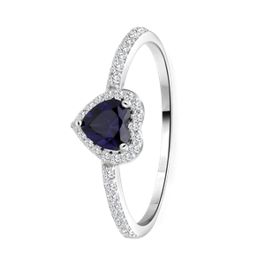 Lucardi Ring Zilver - zilverkleurig