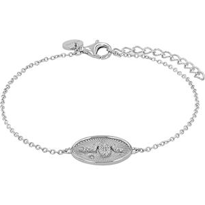 NOELANI Armband voor dames, 925 Sterling zilver, zirkonia synth. | Slang