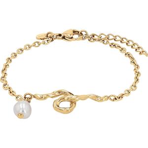 NOELANI Armband voor dames, roestvrij staal, gekweekte zoetwaterparel