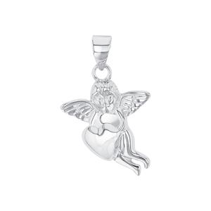 Amor Hanger met motief voor dames, 925 Sterling zilver | engel
