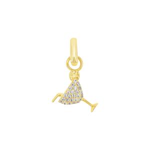 Amor Bedel voor dames, 925 Sterling zilver, zirkonia synth. | Cocktail