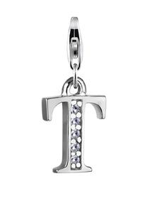 Nenalina Bedeltje Hanger Letter in 925 Sterling Zilver voor alle gangbare Charmdragers