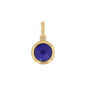 Amor Hanger met motief voor dames, goud 375, lapis