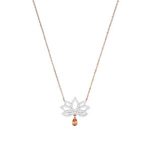 Amor Ketting met hanger voor dames, 925 Sterling zilver, zirkonia synth.