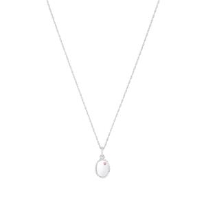 Prinzessin Lillifee Ketting met hanger voor meisjes, 925 Sterling zilver, zirkonia synth.