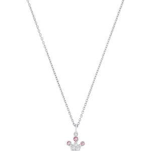 Prinzessin Lillifee Ketting met hanger voor meisjes, 925 Sterling zilver, glas | kroon