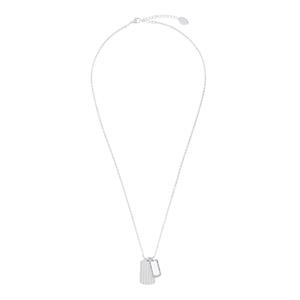 S.Oliver Ketting met hanger voor dames, roestvrij staal, zirkonia synth.