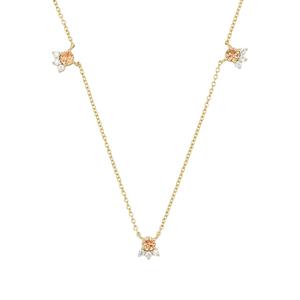 NOELANI Ketting met hanger voor dames, 925 Sterling zilver, zirkonia synth.