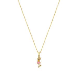 Prinzessin Lillifee Ketting met hanger voor meisjes, 925 Sterling zilver | Lillifee