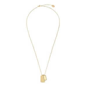 S.Oliver Ketting met hanger voor dames, roestvrij staal, zirkonia synth.