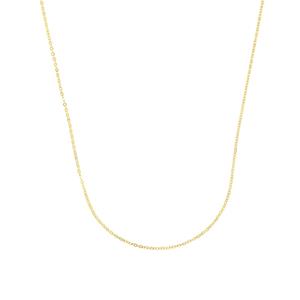 Amor halsketting voor mannen en vrouwen, unisex, goud 375