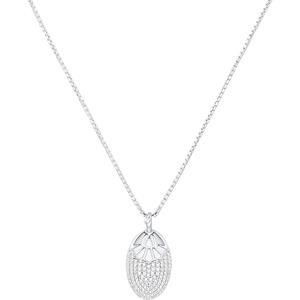 Joop! Ketting met hanger voor dames, 925 Sterling zilver, zirkonia synth.