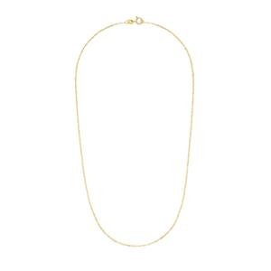 Amor halsketting voor mannen en vrouwen, unisex, goud 375