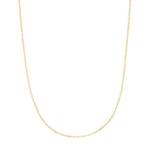 Amor halsketting voor mannen en vrouwen, unisex, goud 375
