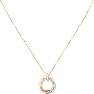 FAVS Ketting Geelgoud 375, Witgoud 375, Roségoud