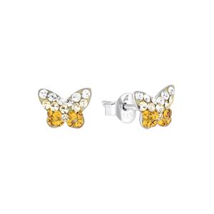 Amor Oorbellen voor meisjes, 925 sterling zilver, Preciosa vlinder