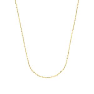 Amor halsketting voor mannen en vrouwen, unisex, goud 375
