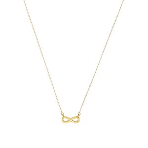 Amor Ketting met hanger voor dames, goud 585 | Oneindigheid