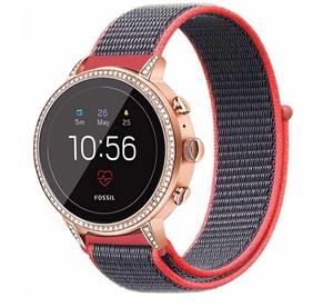 Strap-it Fossil Gen 4 Venture (HR) nylon band (bright powder)