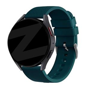 Bandz Amazfit Active 2 siliconen band 'Deluxe' (donkergroen)