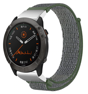 Strap-it Garmin Instinct 3 - 45mm nylon band (groen)