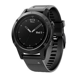 Strap-it Garmin Instinct 3 - 45mm siliconen bandje (zwart)