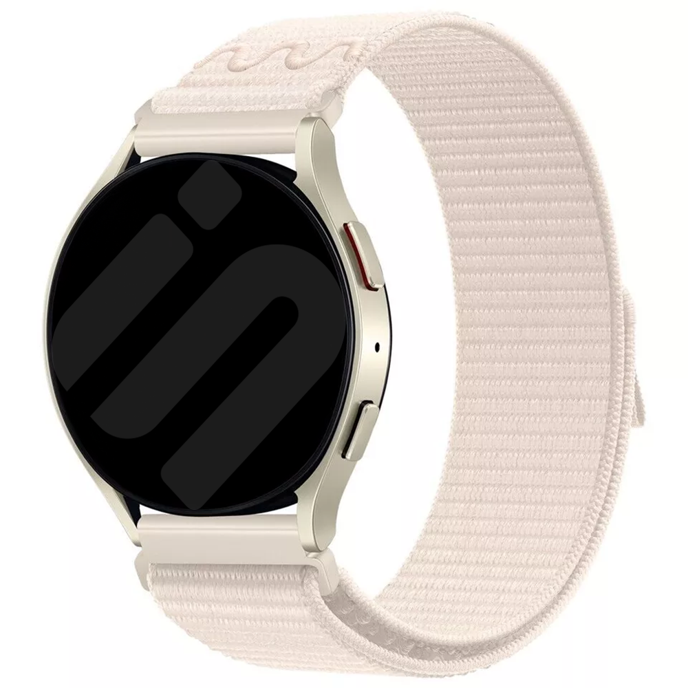 Strap-it Garmin Venu 2s nylon band (sterrenlicht)