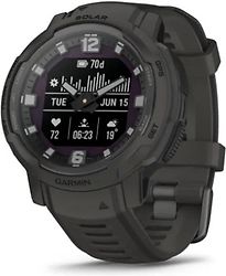 Garmin Instinct Crossover Solar 45 mm graphite met een siliconen polsband graphite - refurbished
