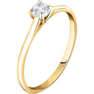 Live Diamond Damesring Geelgoud, gerecycleerd 375 geelgoud
