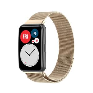 Strap-it Huawei Watch Fit SE Milanese band (champagne)