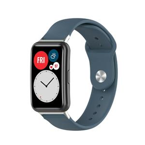 Strap-it Huawei Watch Fit SE sport bandje (blauwgrijs)