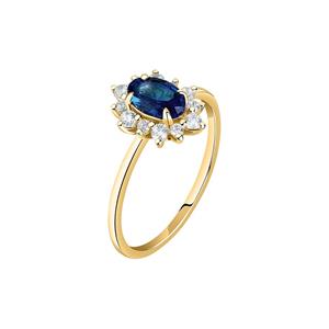 Live Diamond Damesring Geelgoud, gerecycleerd 375 geelgoud