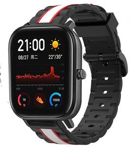 Strap-it Xiaomi Amazfit GTS Special Edition Band (zwart/wit)
