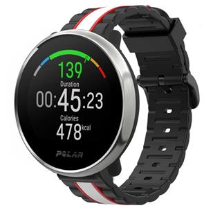 Strap-it Polar Ignite Special Edition Band (zwart/wit)