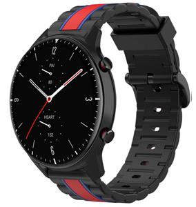 Strap-it Amazfit GTR 2 Special Edition band (zwart/rood)
