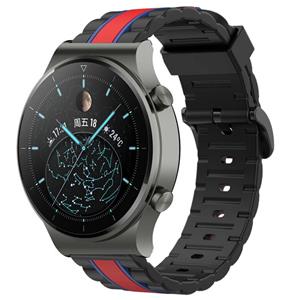 Strap-it Huawei Watch GT 2 Pro Special Edition band (zwart/rood)