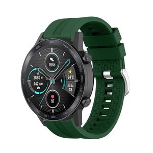 Strap-it Honor Magic Watch 2 extreme silicone band (legergroen)