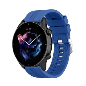 Strap-it Amazfit GTR 3 (Pro) extreme silicone band (blauw)